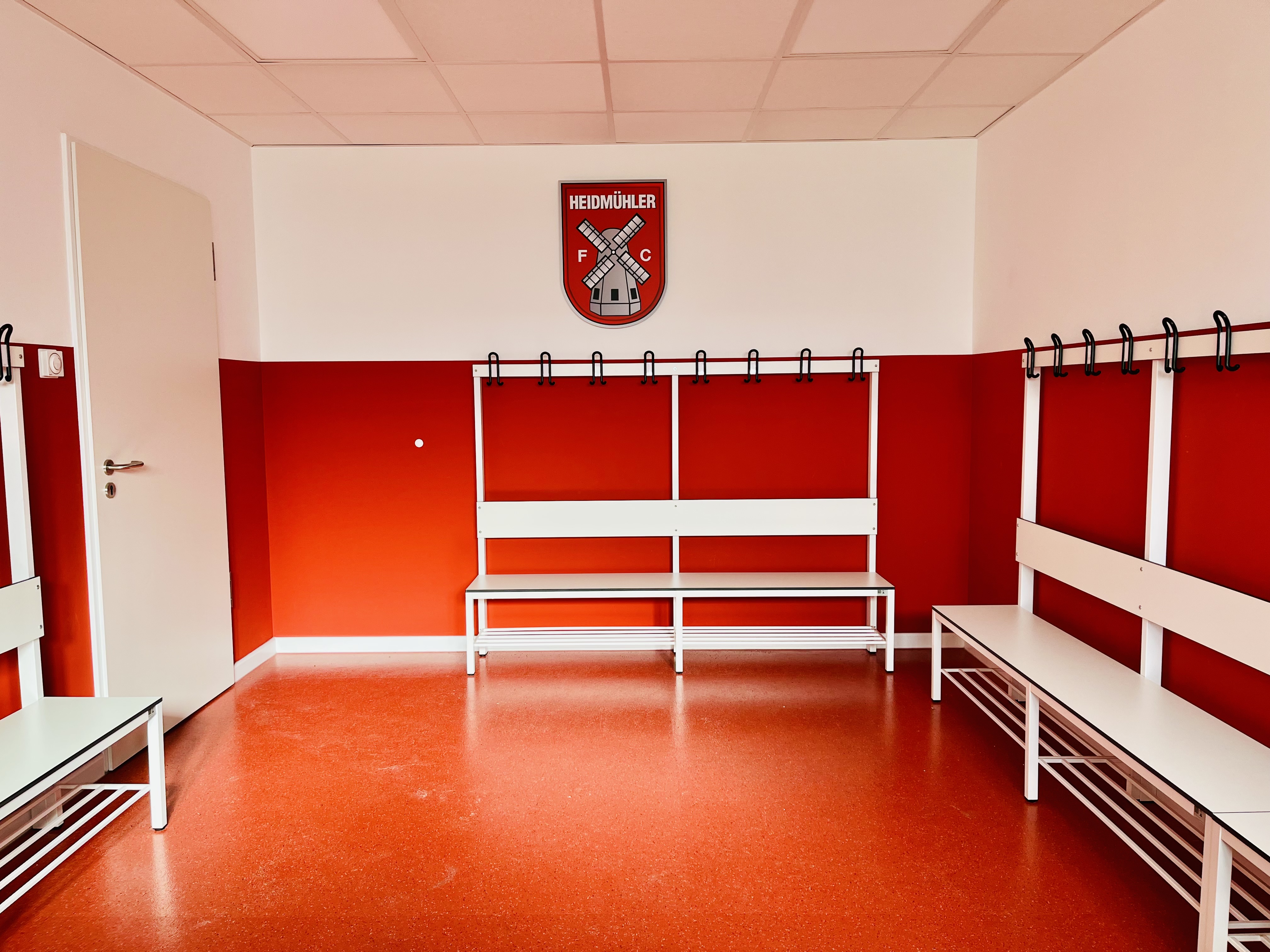 Kabinenbereich Heidmühler FC